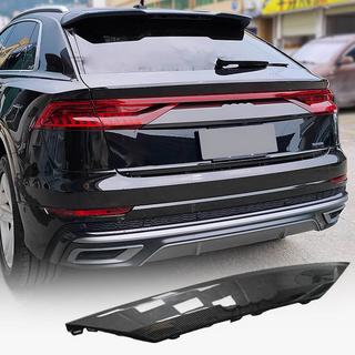 Hiilikuituinen rekisterikilven yläpuolinen peite (2019-2022, Carbon) Audi Q8 2018– kuva 1