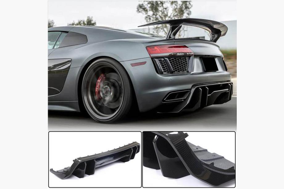 Audi R8 2015– Takapuskurin diffuusori V1 (2015-2020, Carbon) Image
