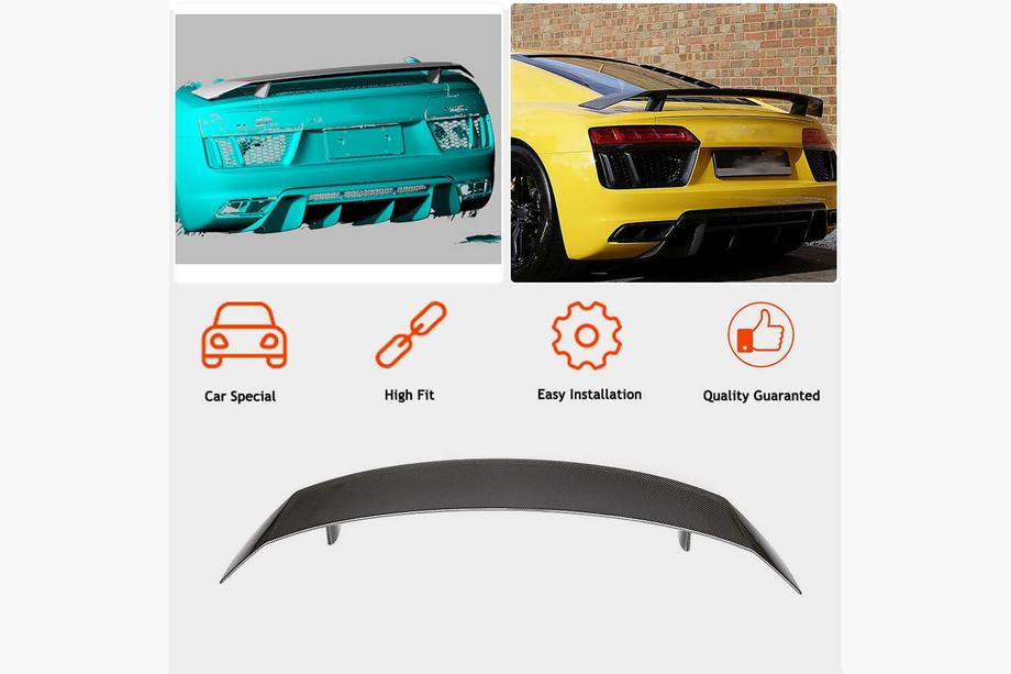 Audi R8 2015– Spoileri V2 (hiilikuitu) Kuva 2