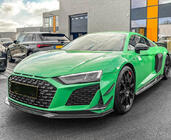 Audi R8 2015– Etupuskurin lippa Lip V2 (2023+, hiilikuitu) kuva 4