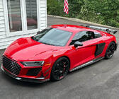Audi R8 2015– Etupuskurin lippa Lip V2 (2023+, hiilikuitu) kuva 5