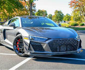 Audi R8 2015– Etupuskurin lippa Lip V2 (2023+, hiilikuitu) kuva 6