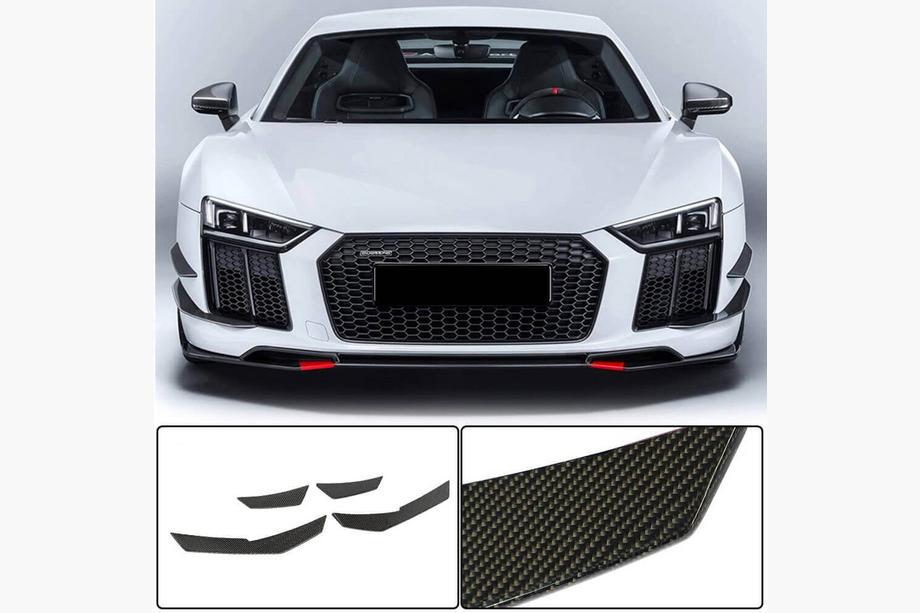 Audi R8 2015– Etupuskurin lipat V3 (2015-2020, Carbon) Image