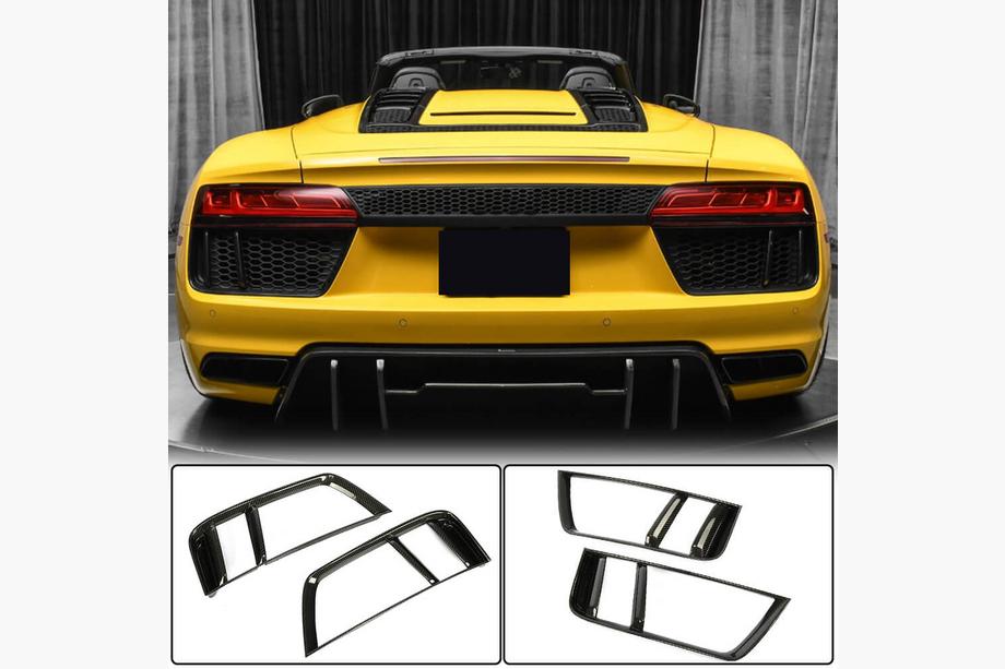 Audi R8 2015– Takapuskurin suojalistat (2015-2020, hiilikuitu) Image