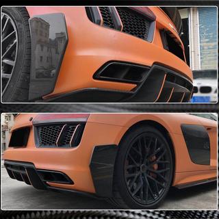 Takapuskurin splitterit V1 (2015-2020, Hiilikuitu) Audi R8 2015– kuva 4