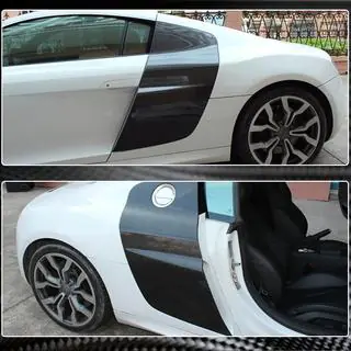 Ovilistat (hiilikuitu) Audi R8 2006–2015 kuva 3
