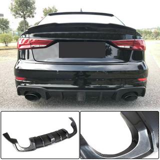 Takapuskurin diffuusori LED-jarruvalolla V2 (RS3 2017-2019, hiilikuitu) Audi A3 2012–2020 kuva 1