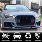 Audi A3 2012–2020 Etupuskurin lippa V3 (RS3 Sedan 2017-2020, hiilikuitu) kuva 2