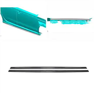 Hiilikuituiset sivuhelmat (RS6 Avant 2013-2016) kuva 2
