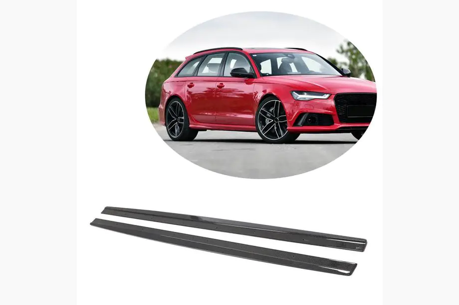 Audi A6 C7 2011–2017 Hiilikuituiset sivuhelmat (RS6 Avant 2013-2016) Image