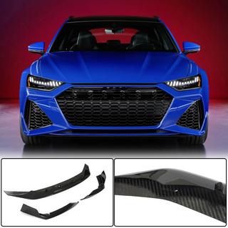 Etupuskurin lip (RS6, hiilikuitu) Audi A6 C8 2018–2025 kuva 1
