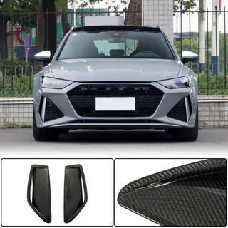 Etupuskurin lippa (RS6, hiilikuitu) Audi A6 C8 2018–2025 kuva 1