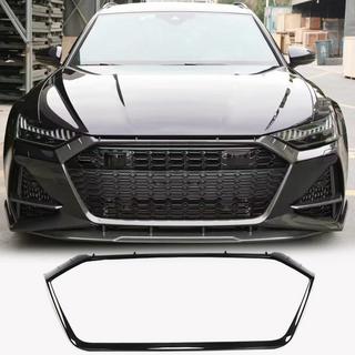 Jäähdyttimen säleikön kehys (RS6, hiilikuitu) Audi A6 C8 2018–2025 kuva 1