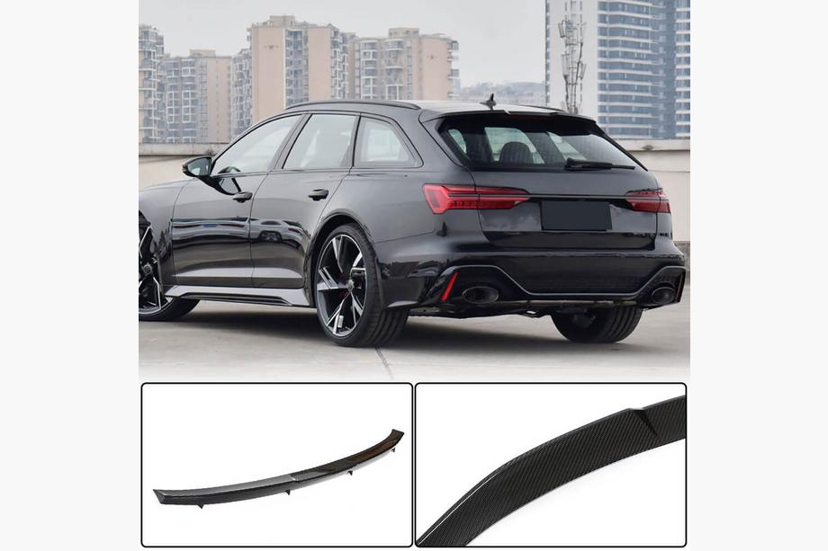 Audi A6 C8 2018–2025 V3-spoileri (Avant, hiilikuitu) Image