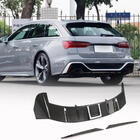 Audi A6 C8 2018–2025 Spoileri V2 (Avant-malliin, 3 kpl, hiilikuitu) kuva 1