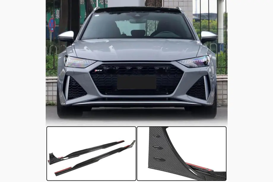 Audi A6 C8 2018–2025 Sivukynnykset (RS6, hiilikuitu) Image
