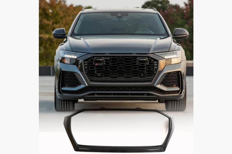 Audi Q8 2018– Jäähdyttäjän säleikön kehys (RSQ8, hiilikuitu) Image