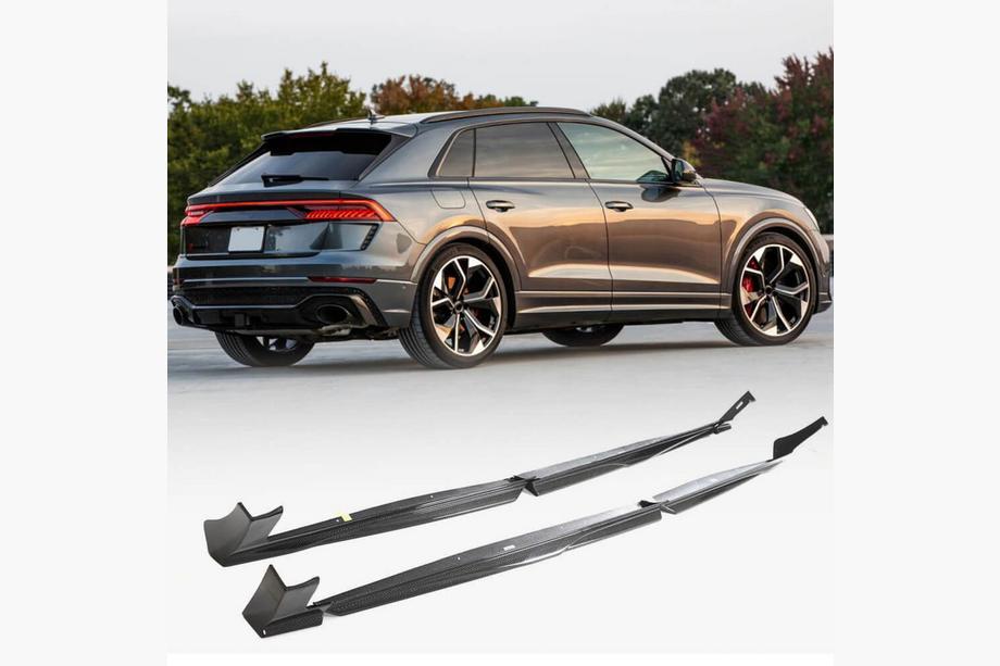 Audi Q8 2018– Helmalevikkeet (hiilikuitu) Image