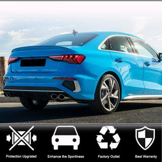 Takapuskurin diffuusori V1 (S-Line Sedan 2020-2023, hiilikuitu) kuva 2