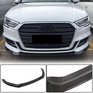 Etupuskurin lipspoileri Lip V5 (S-Line Sedan 2017-2020, hiilikuitu) kuva 1