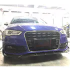 Audi A3 2012–2020 Etupuskurin lippa Lip V1 (S-Line 2012-2016 HB, hiilikuitu) kuva 2