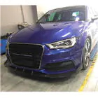 Audi A3 2012–2020 Etupuskurin lippa Lip V1 (S-Line 2012-2016 HB, hiilikuitu) kuva 3
