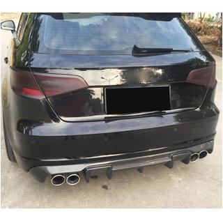 Takapuskurin diffuusori V1 (S-Line HB 2012-2016, Carbon) Audi A3 2012–2020 kuva 2