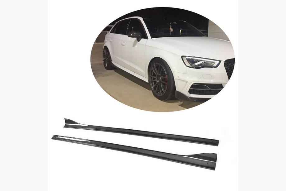 Audi A3 2012–2020 Sivuhelmat (S-Line HB 2012-2016, hiilikuitu) Image