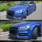 Audi A3 2012–2020 Etupuskurin lippa Lip V3 (S-Line Sedan 2012-2016, hiilikuitu) kuva 3