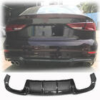 Audi A3 2012–2020 Takapuskurin diffuusori V4 (S-Line Sedan 2017-2020, hiilikuitu) kuva 1