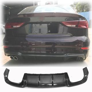 Takapuskurin diffuusori V4 (S-Line Sedan 2017-2020, hiilikuitu) Audi A3 2012–2020 kuva 1