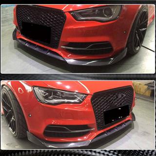 Etupuskurin etulippa Lip V2 (S-Line Sedan 2012-2016, hiilikuitu) Audi A3 2012–2020 kuva 3