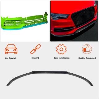 Etupuskurin lipspoileri Lip V1 (S-Line Sedan 2012-2016, hiilikuitu) Audi A3 2012–2020 kuva 2