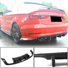 Audi A3 2012–2020 Takapuskurin diffuusori V3 (S-Line Sedan 2012-2016, hiilikuitu) kuva 1