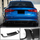 Audi A3 2012–2020 Takapuskurin diffuusori V2 (S-Line Sedan 2012-2016, hiilikuitu) kuva 2