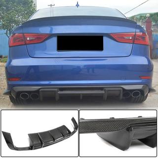 Takapuskurin diffuusori V1 (S-Line Sedan 2012-2016, hiilikuitu) Audi A3 2012–2020 kuva 1