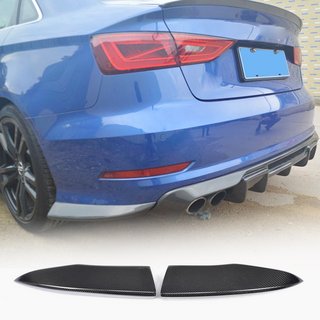 Takapuskurin flapsit Flap (S-Line Sedan 2012-2016, hiilikuitu) Audi A3 2012–2020 kuva 1