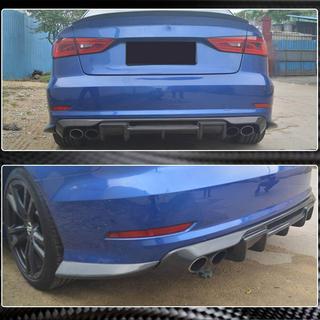Takapuskurin flapsit Flap (S-Line Sedan 2012-2016, hiilikuitu) Audi A3 2012–2020 kuva 3