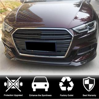 Etupuskurin lipspoileri Lip V1 (S-Line 2017-2020 HB, hiilikuitu) Audi A3 2012–2020 kuva 2