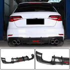 Audi A3 2012–2020 Takapuskurin diffuusori V1 (S-Line HB 2017-2020, hiilikuitu) kuva 1