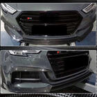 Audi A3 2012–2020 Etupuskurin lipa Lip V4 (S-Line Sedan 2017-2020, hiilikuitu) kuva 4