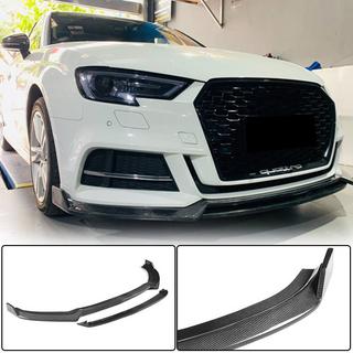 Etupuskurin lipa Lip V4 (S-Line Sedan 2017-2020, hiilikuitu) Audi A3 2012–2020 kuva 1