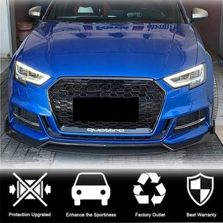 Etupuskurin lipa Lip V4 (S-Line Sedan 2017-2020, hiilikuitu) Audi A3 2012–2020 kuva 2