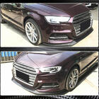 Audi A3 2012–2020 Etupuskurin lipa Lip V3 (S-Line Sedan 2017-2020, hiilikuitu) kuva 4