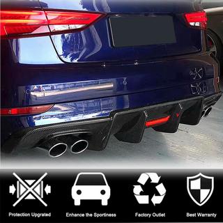 Takapuskurin diffuusori V3 (S-Line Sedan 2017-2020, hiilikuitu) Audi A3 2012–2020 kuva 2