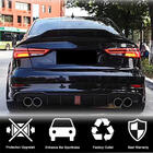 Audi A3 2012–2020 Takapuskurin diffuusori V2 (S-Line Sedan 2017-2020, hiilikuitu) kuva 2