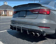 Audi A3 2012–2020 Takapuskurin diffuusori (FRP) kuva 2