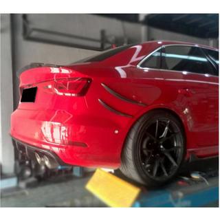 Takapuskurin suojalistat (S-Line Sedan 2012-2016, hiilikuitu) Audi A3 2012–2020 kuva 3