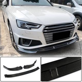 Etupuskurin lip-spoileri Lip V1 (S-Line Sedan 2015-2019, hiilikuitu) kuva 1