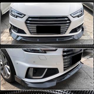 Etupuskurin lip-spoileri Lip V1 (S-Line Sedan 2015-2019, hiilikuitu) kuva 3
